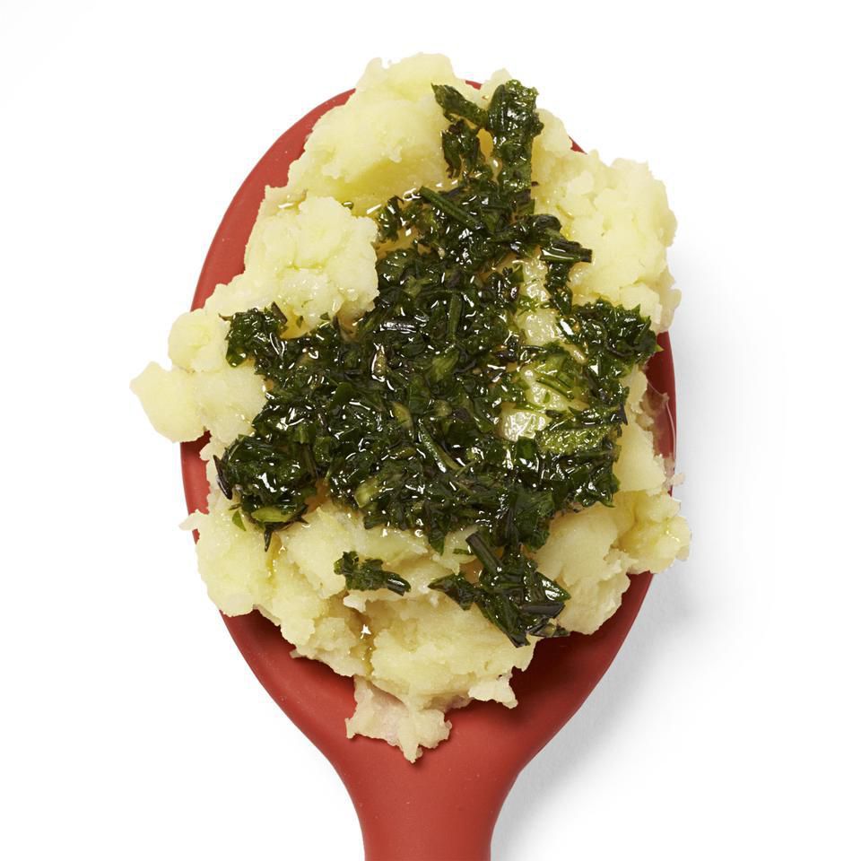 Olive Oil & Herb Mashed Potatoes 
