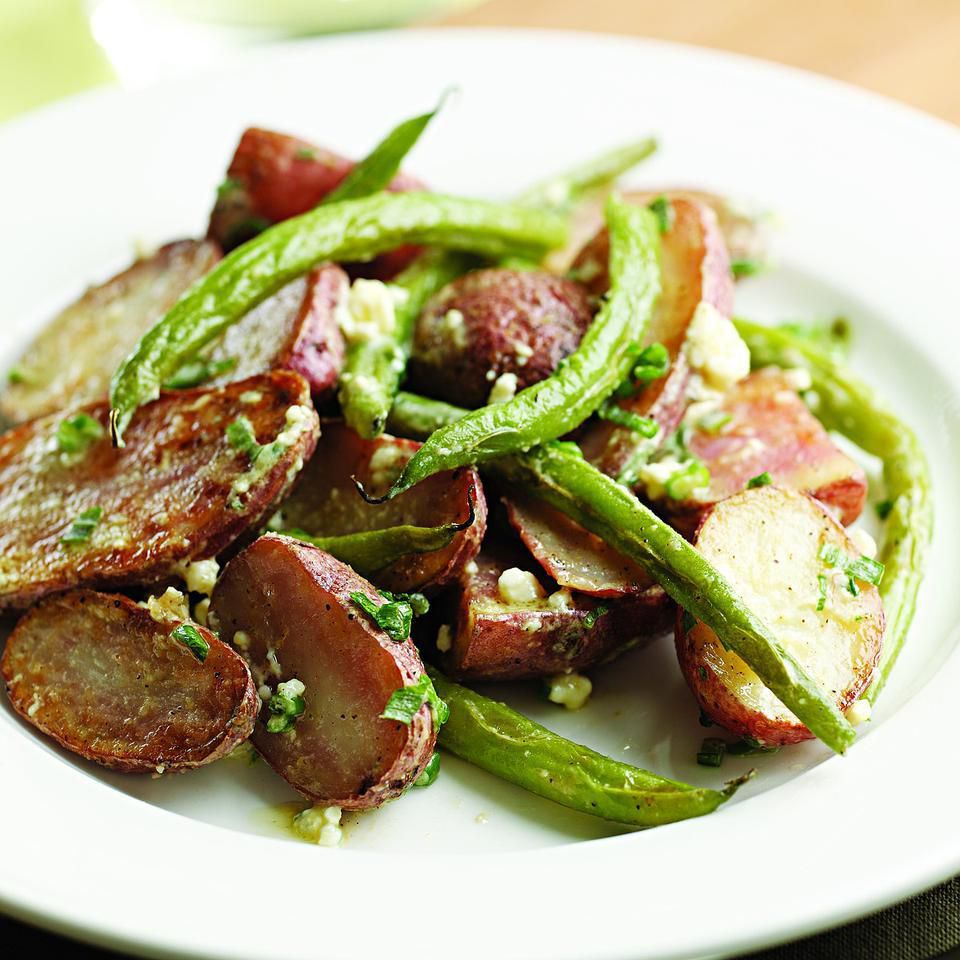 Roasted New Potatoes & Green Beans 
