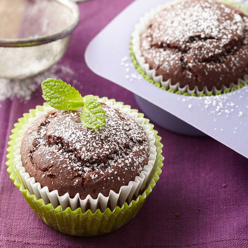 Chocolate-Ginger Cupcakes