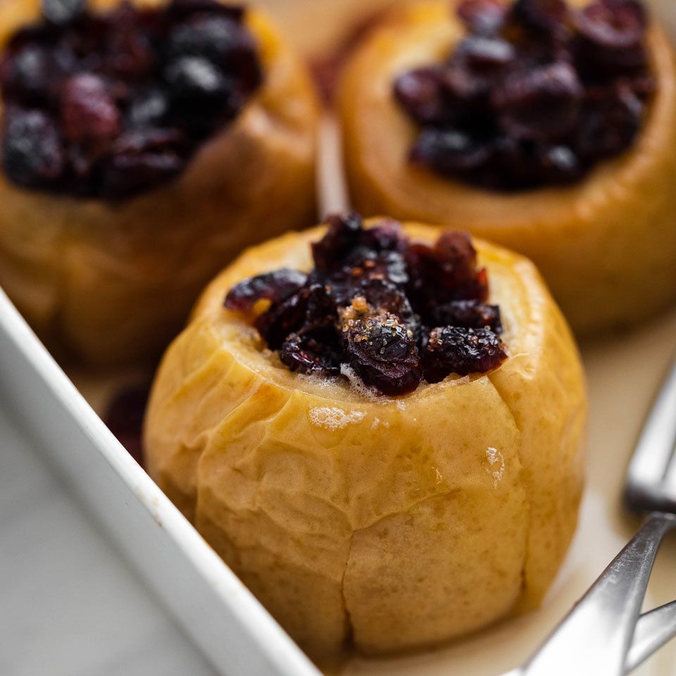 Cranberry Baked Apples 