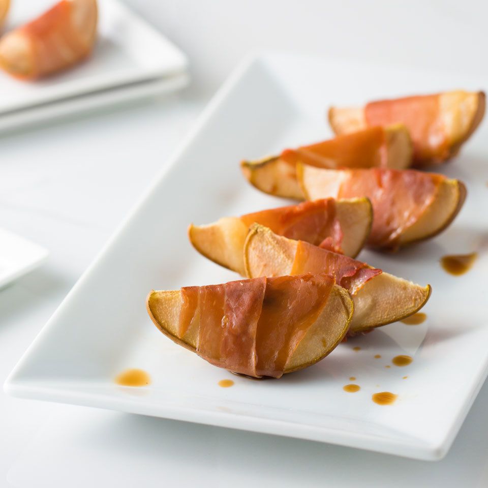 Roasted Pears with Prosciutto 