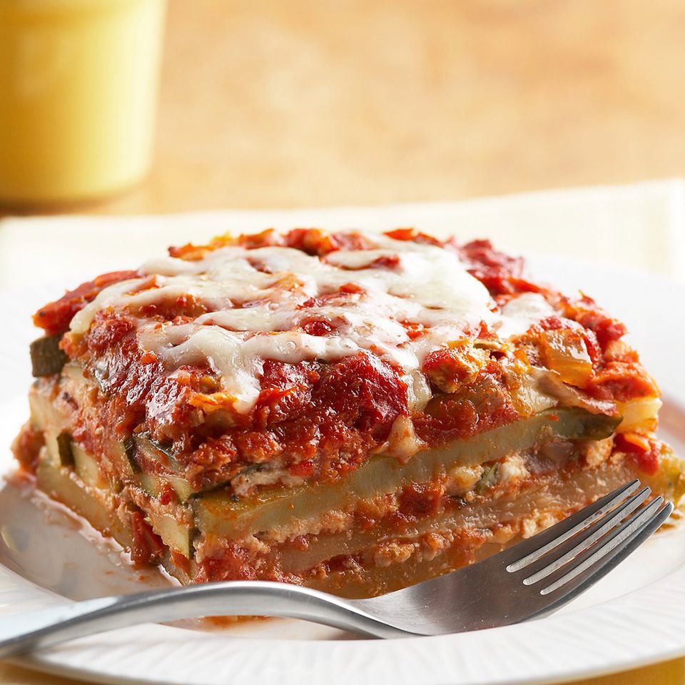 Zucchini & Turkey Lasagna 