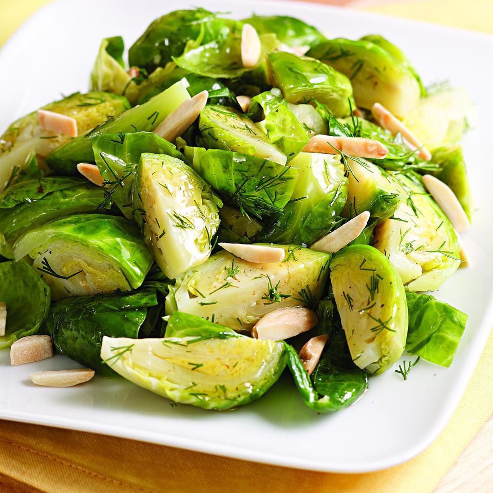 Brown Butter &amp; Dill Brussels Sprouts
