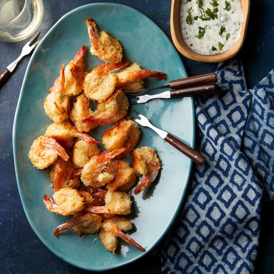 Coconut Shrimp with Creamy Dipping Sauce