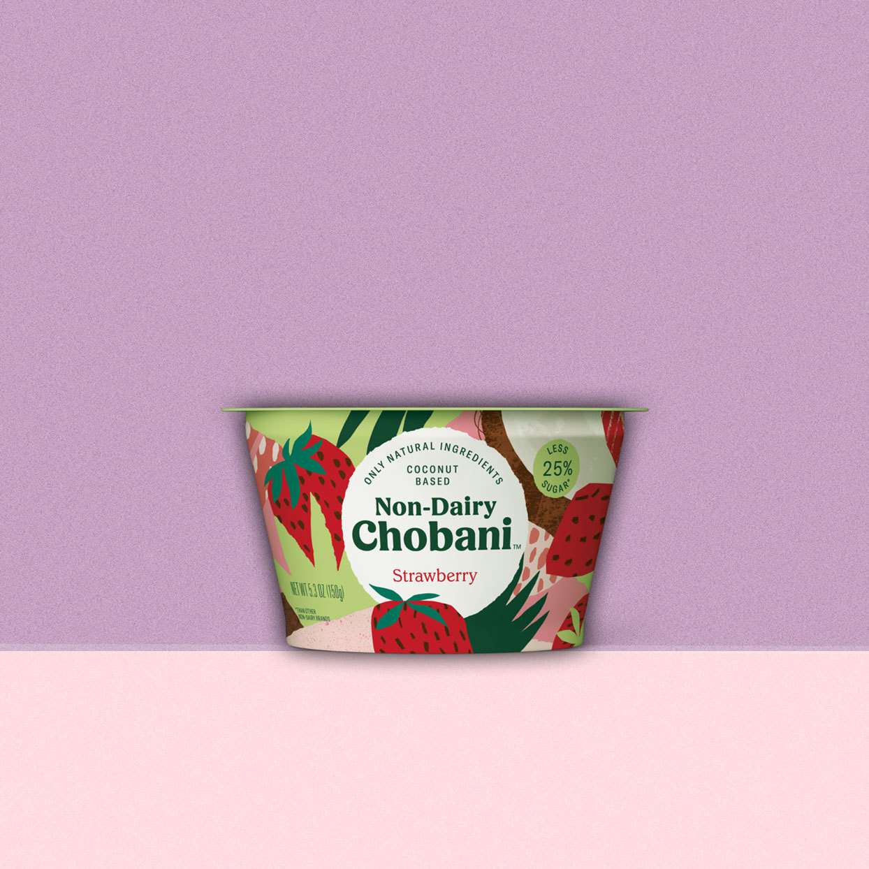 Chobani brand Non-Dairy Coconut Based Strawberry Yogurt