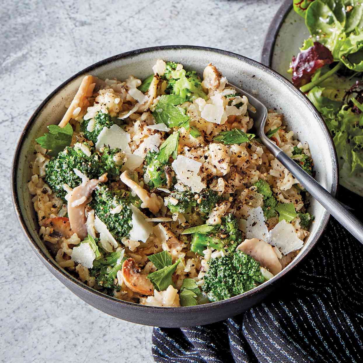 Slow-Cooker Cheesy Rice with Broccoli