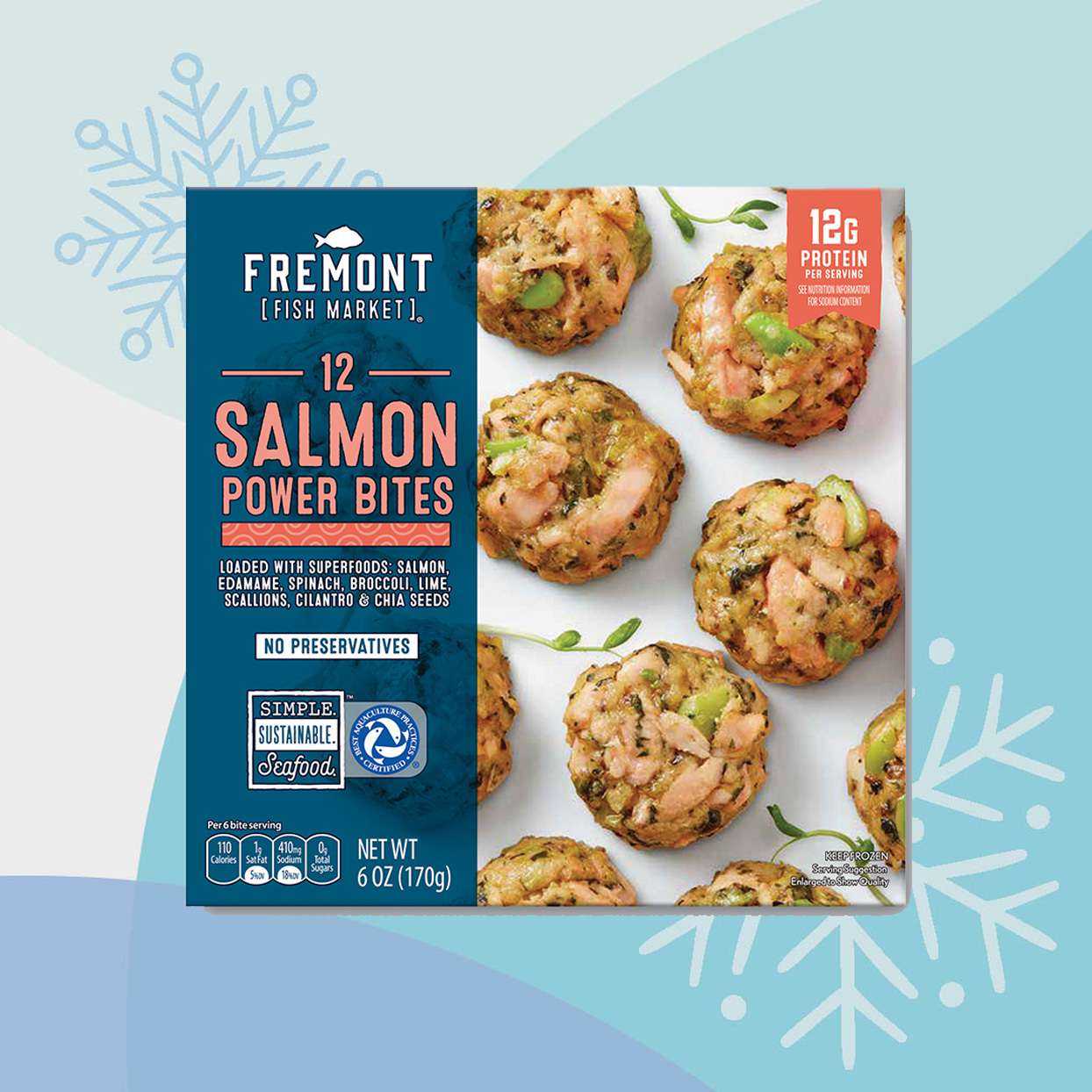 Fremont Fish Market Salmon Power Bites
