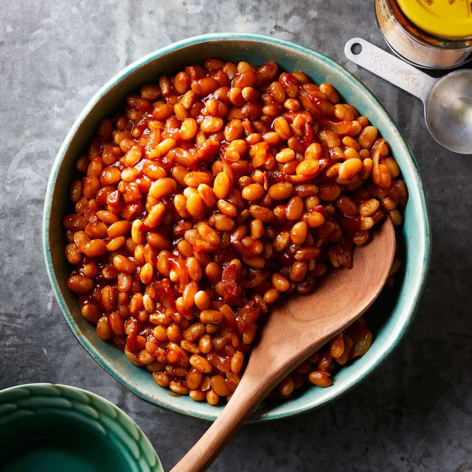 Pressure-Cooker Baked Beans