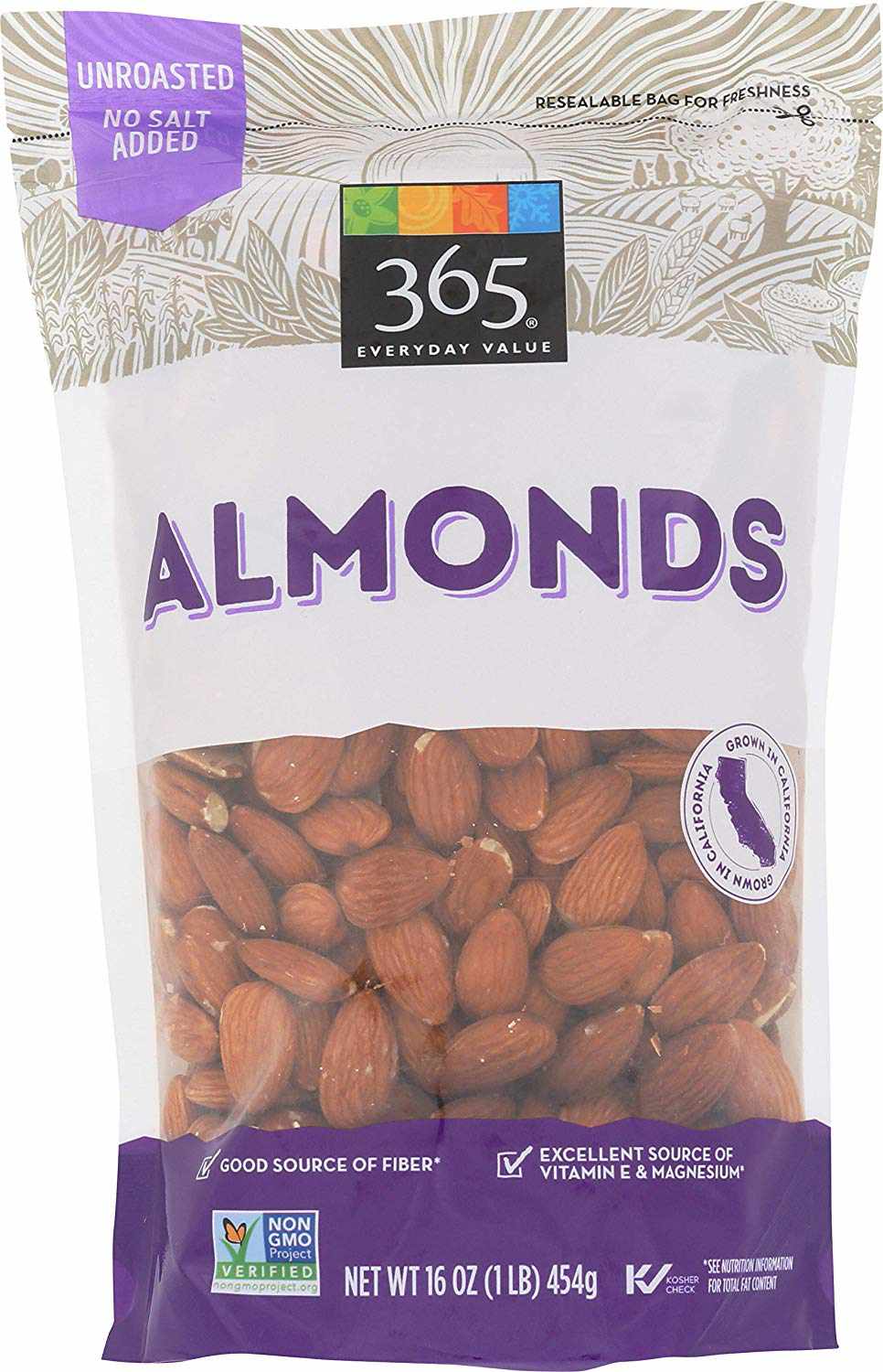 Bag of almonds