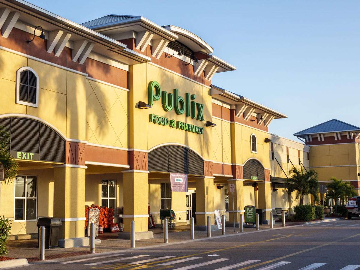 Florida, Fort Myers, Publix, supermarket Entrance