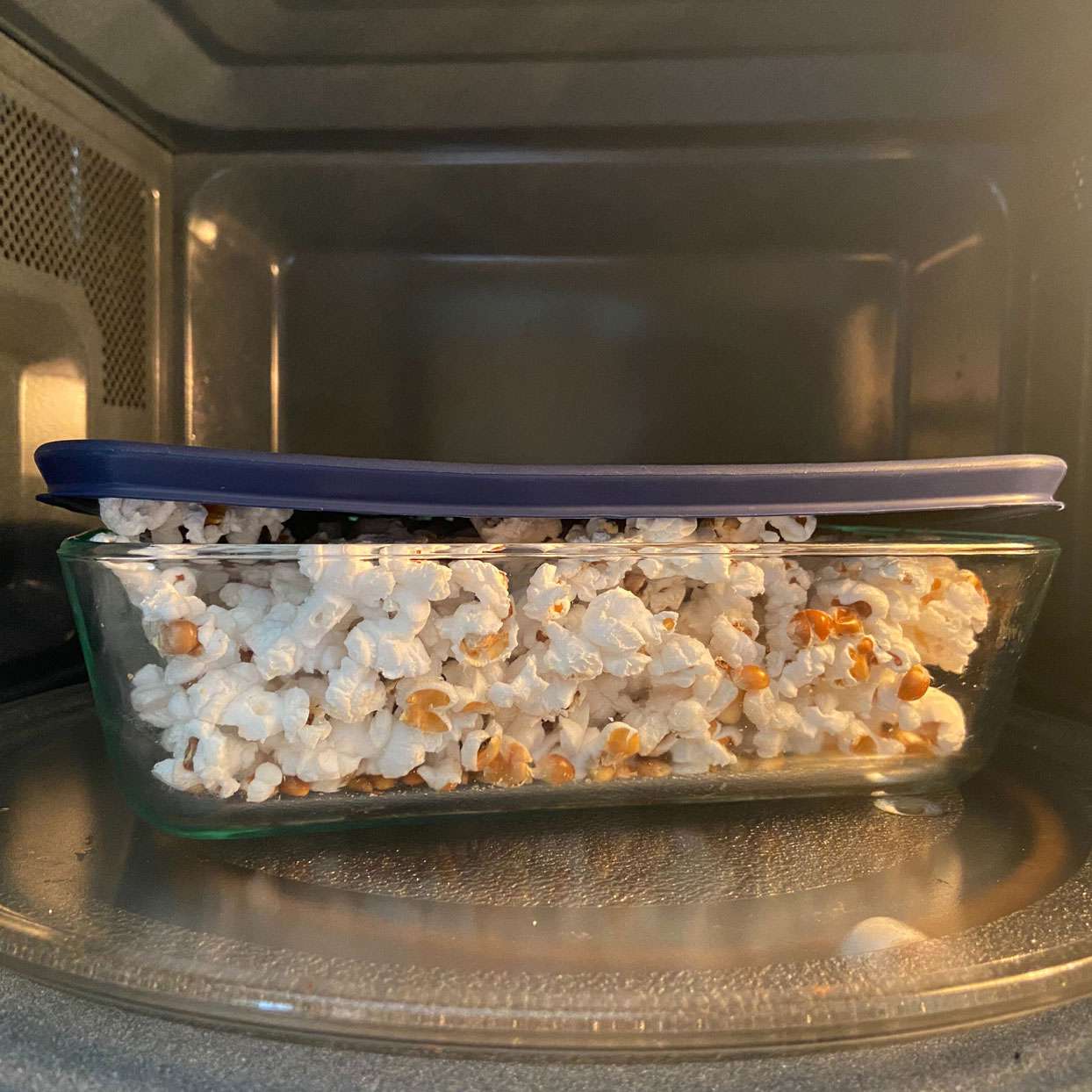 popcorn in microwave