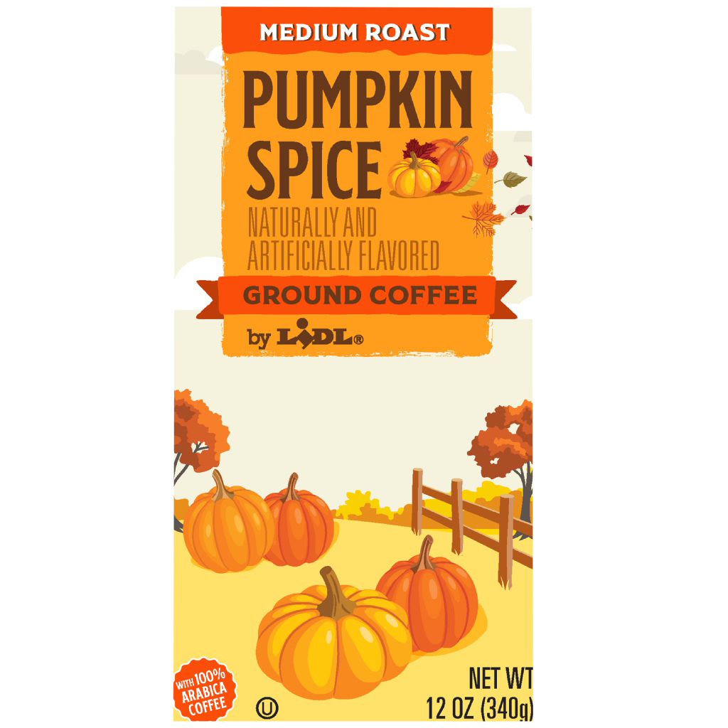lidl pumpkin spice ground coffee
