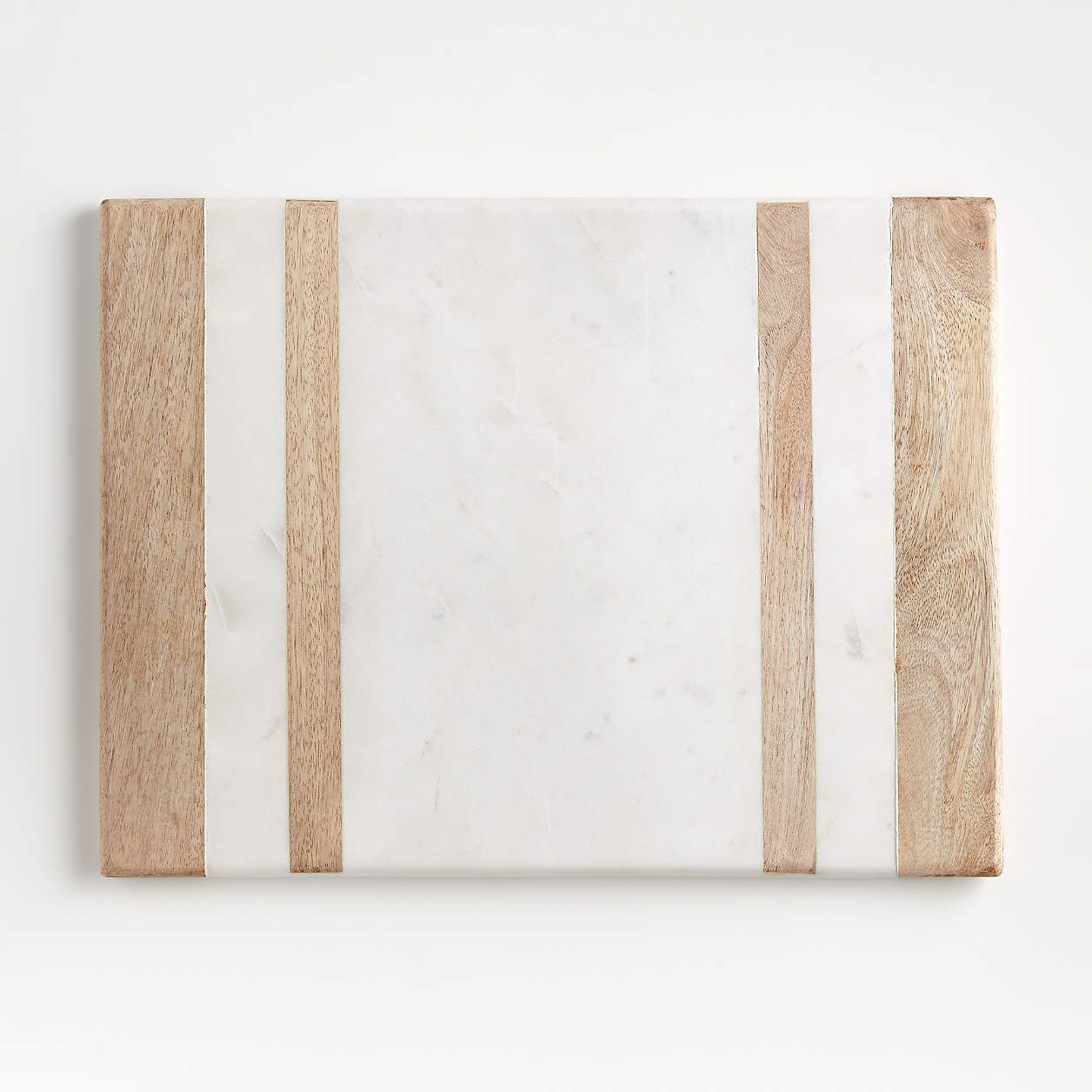 wood and marble cheese board