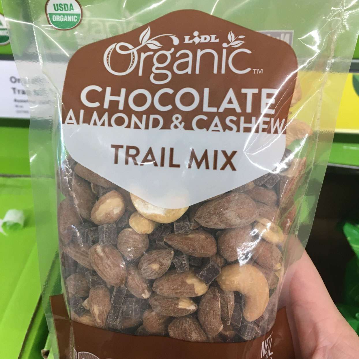 package of trail mix