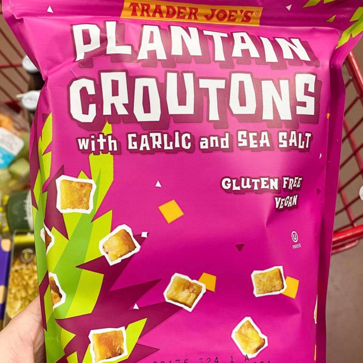 trader joes plantain croutons