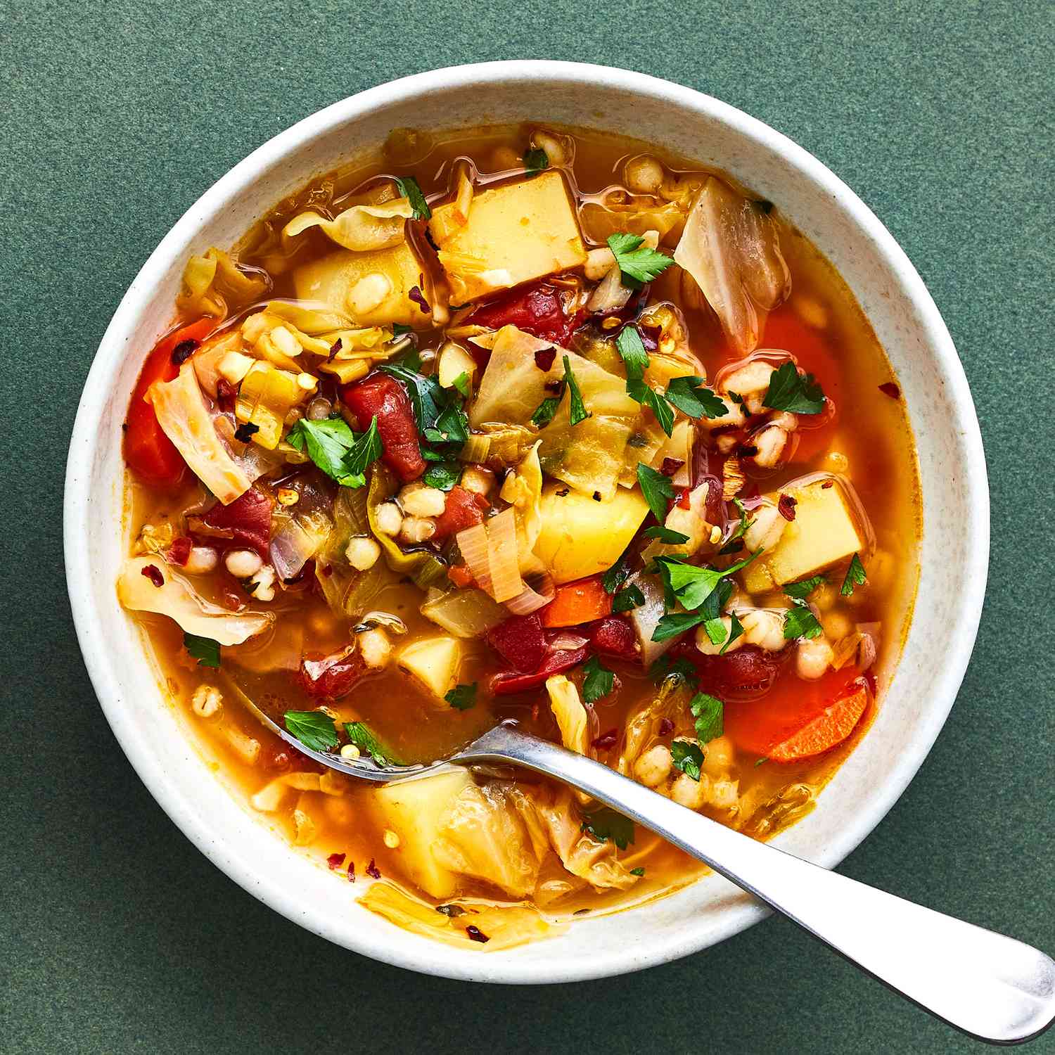 Slow-Cooker Cabbage Soup with Sherry