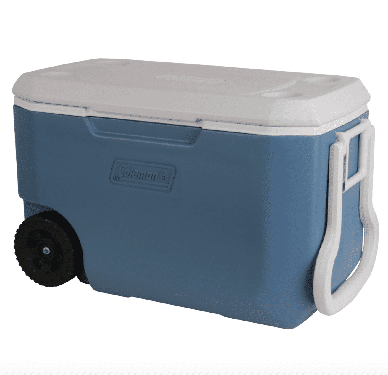 Coleman 62 Quart Xtreme 5 Day Heavy Duty Cooler with Wheels, Blue