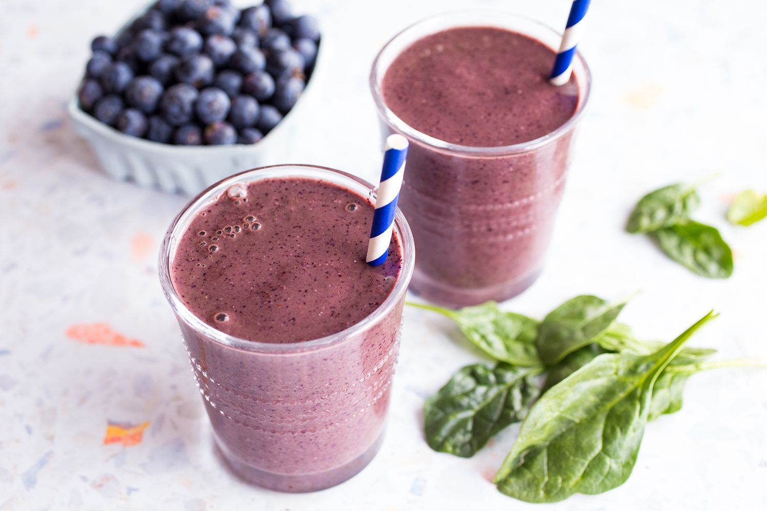 Blueberry and Spinach Smoothie