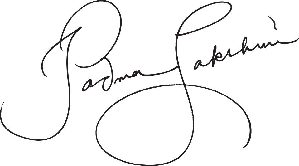 Padma Lakshmi Signature