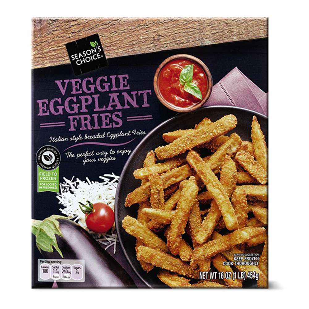seasons choice eggplant cutlets or fries