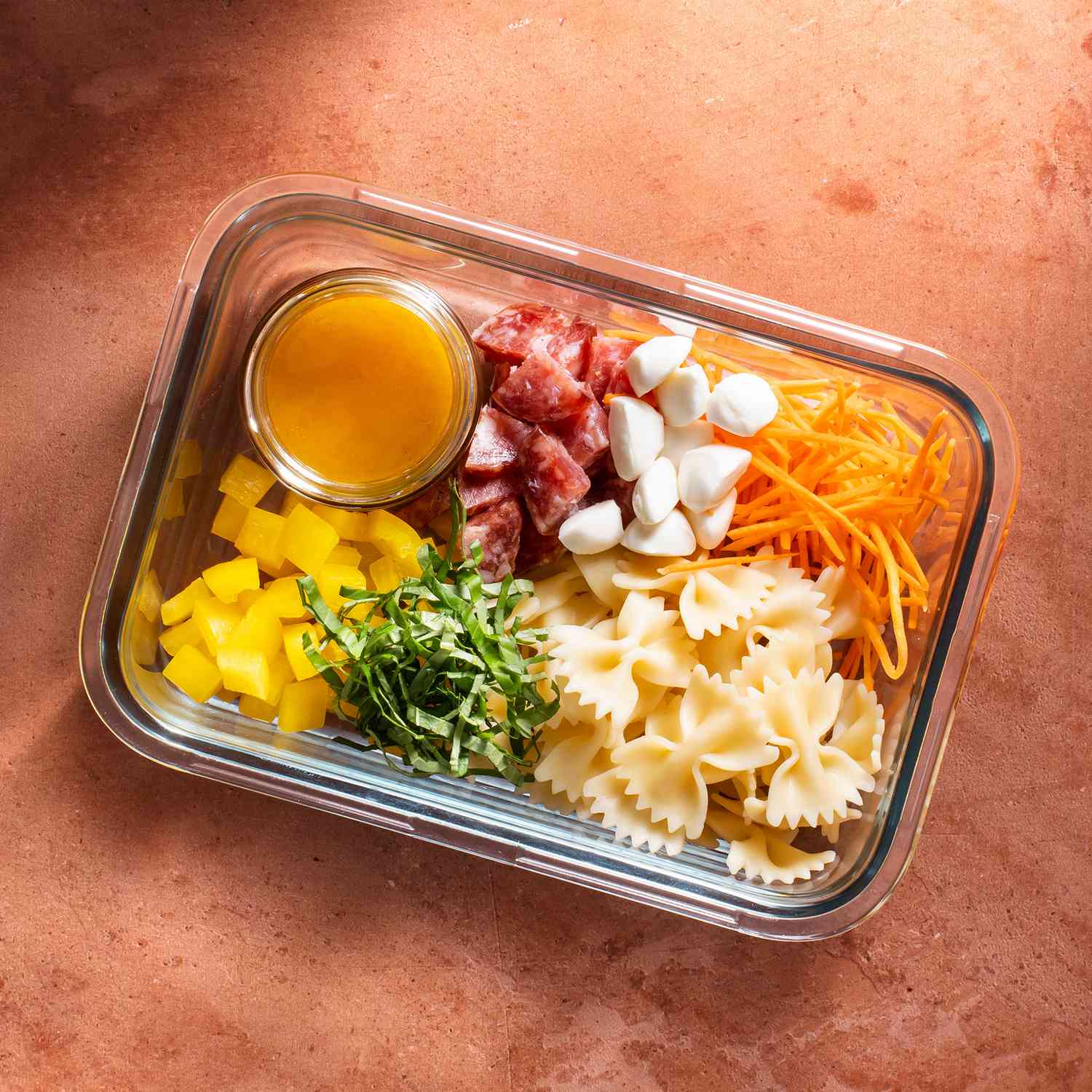 Pasta Salad with Vinaigrette Lunchbox 