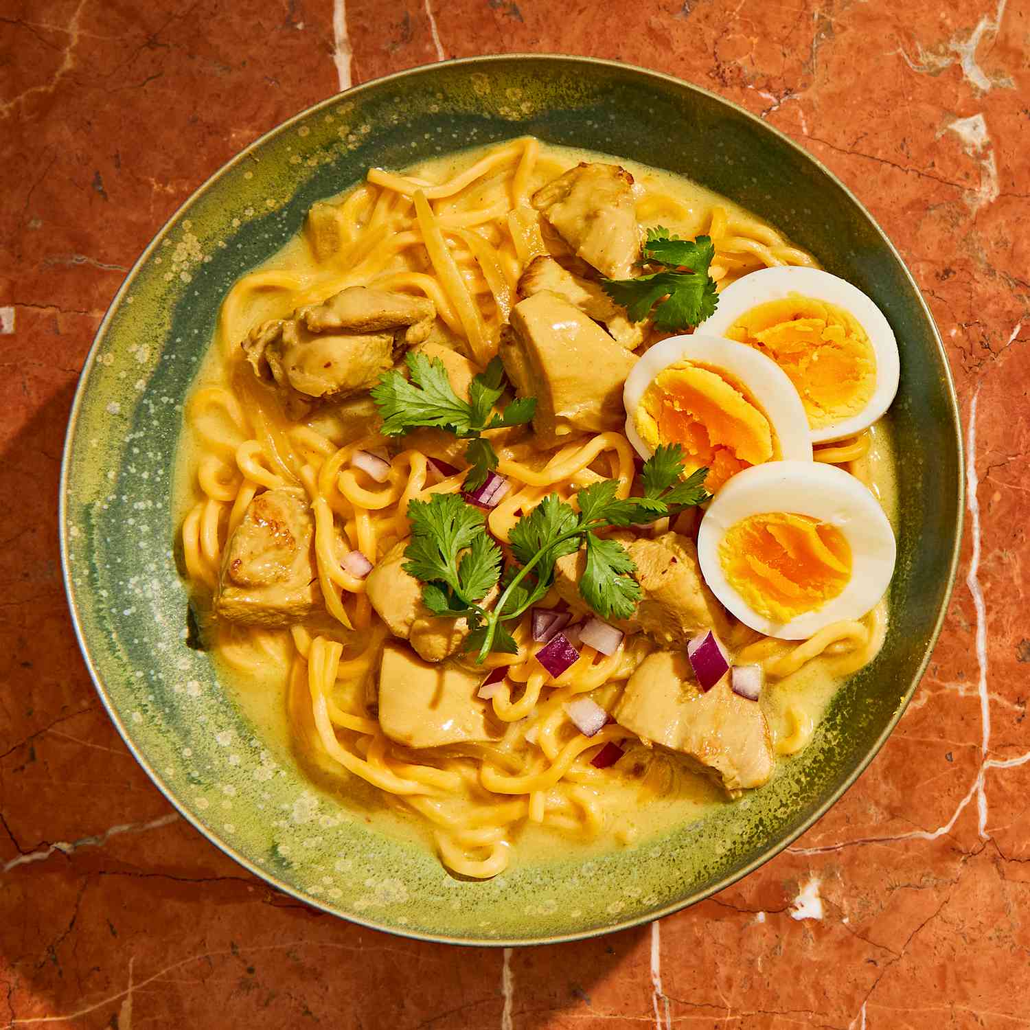 "Urban Burma’s Ono Kao Sweh (Coconut Chicken Noodle Soup) "