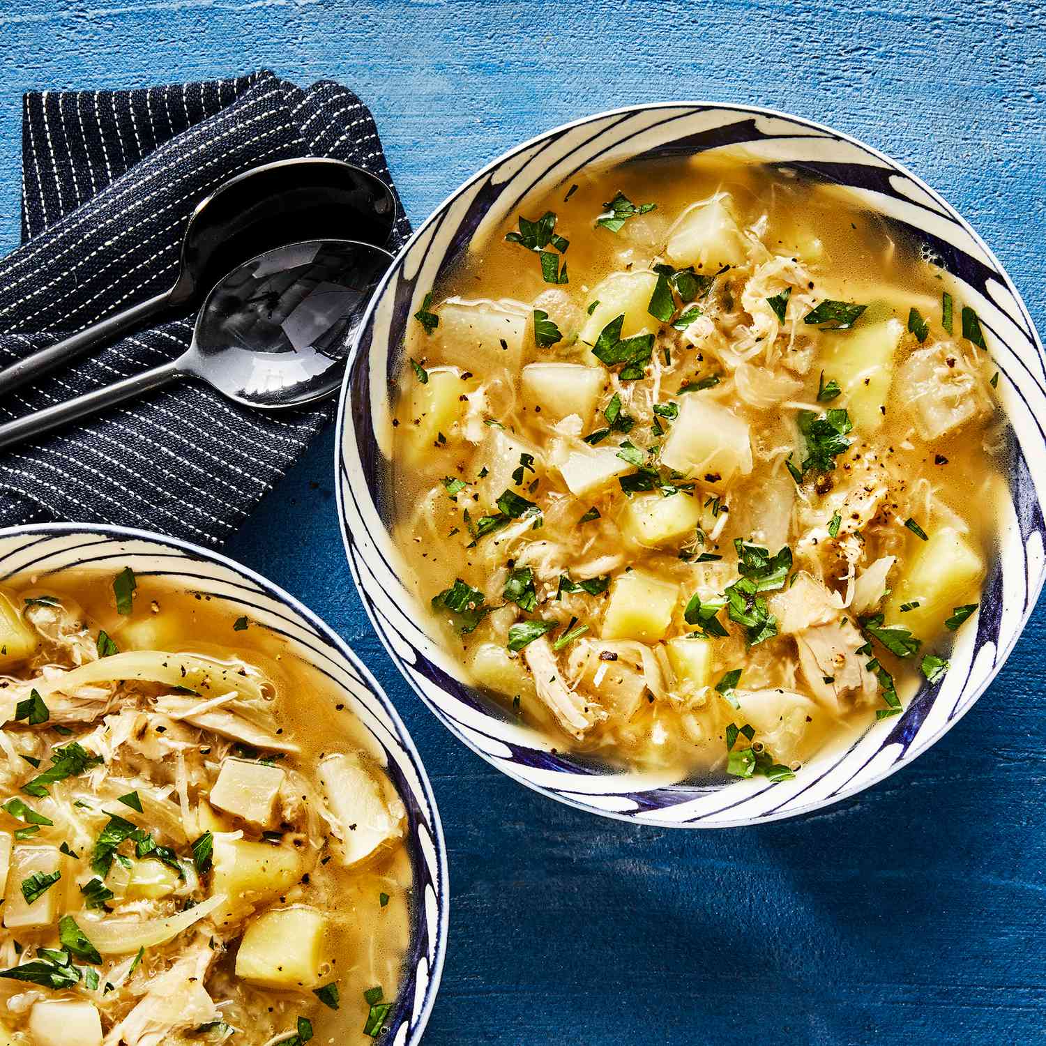 One-Pot Chicken & Cabbage Soup