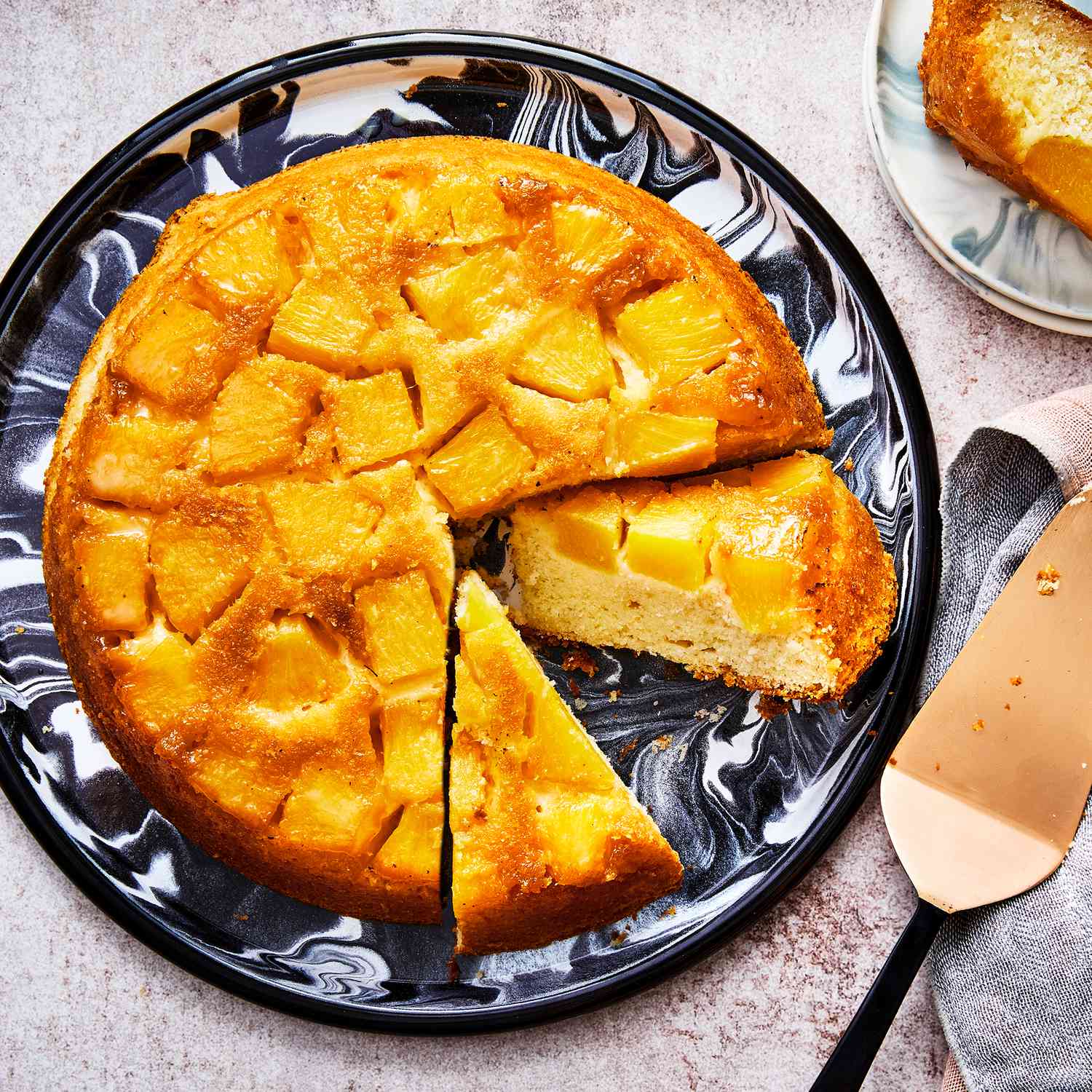 Pineapple-Ginger Upside-Down Cake