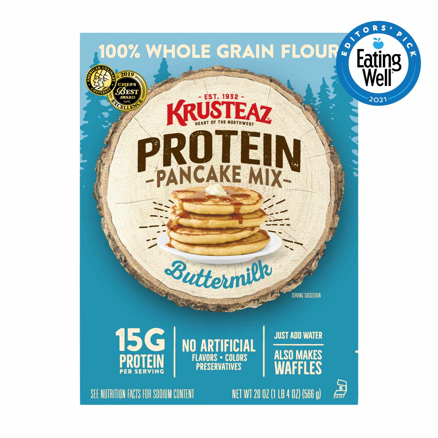 Krusteaz Protein Pancake Mix Buttermilk