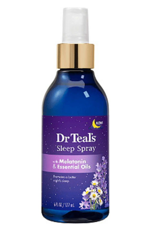 bottle of lavender aromatherapy sleep spray