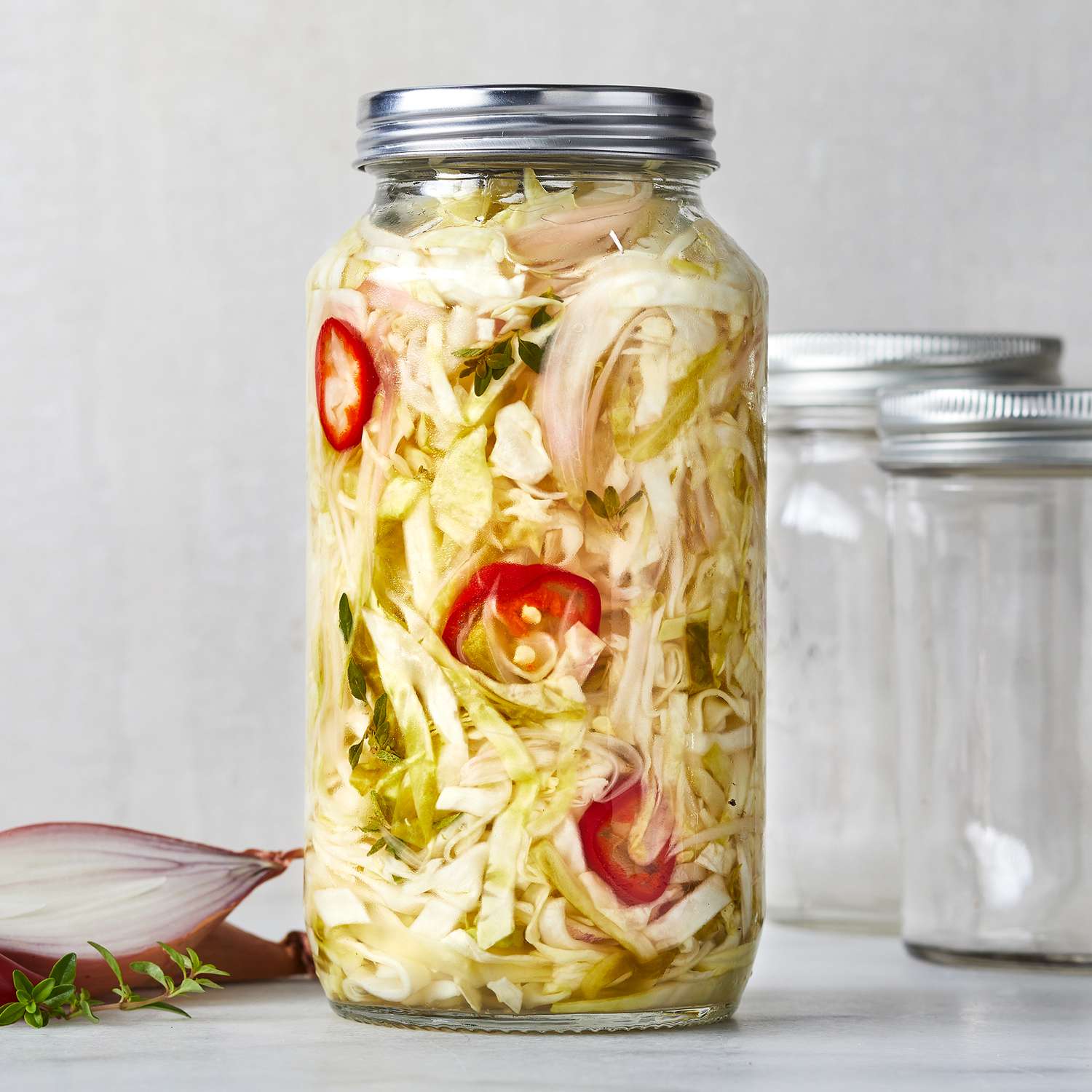 Quick & Easy Pickled Cabbage