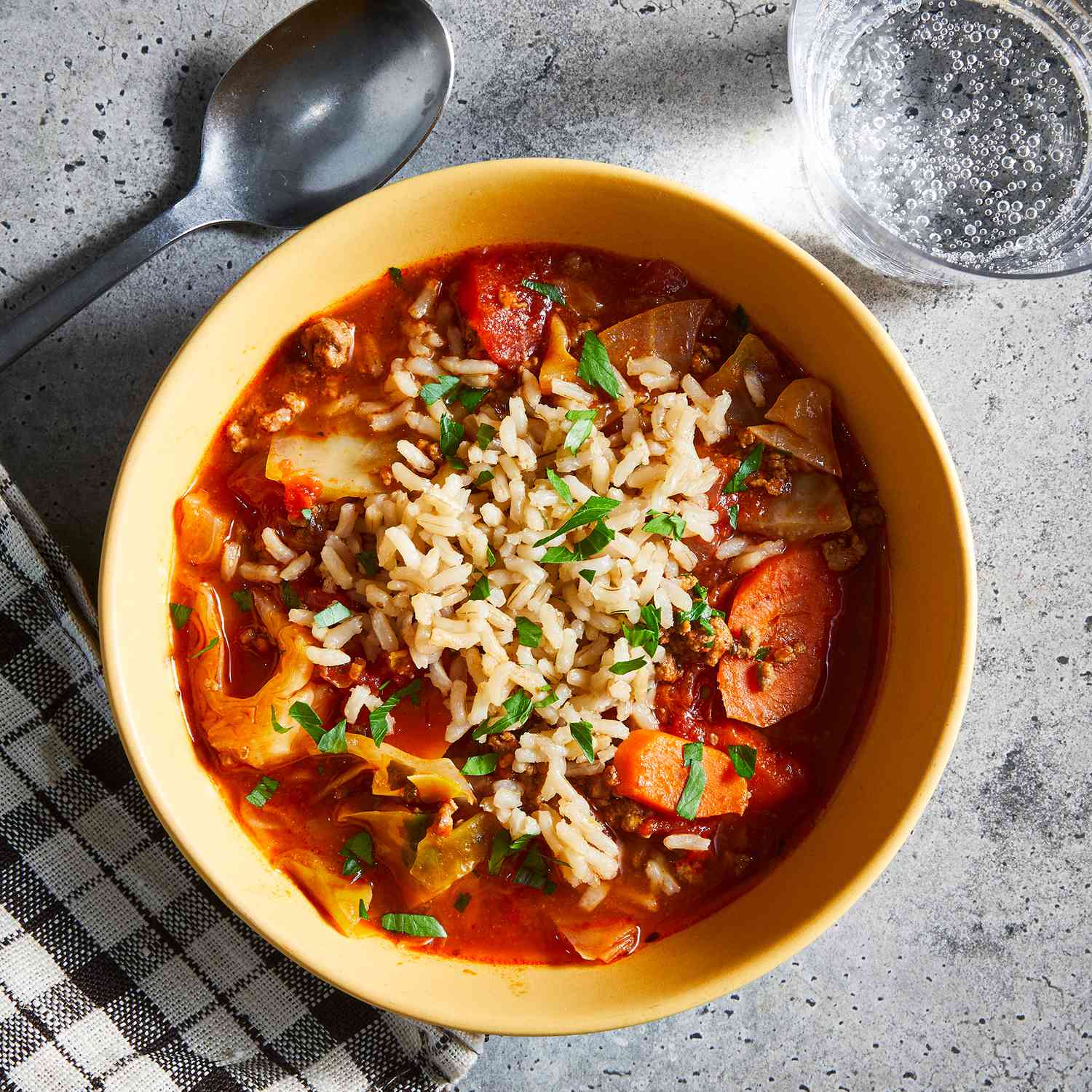 Slow-Cooker Cabbage Roll Soup