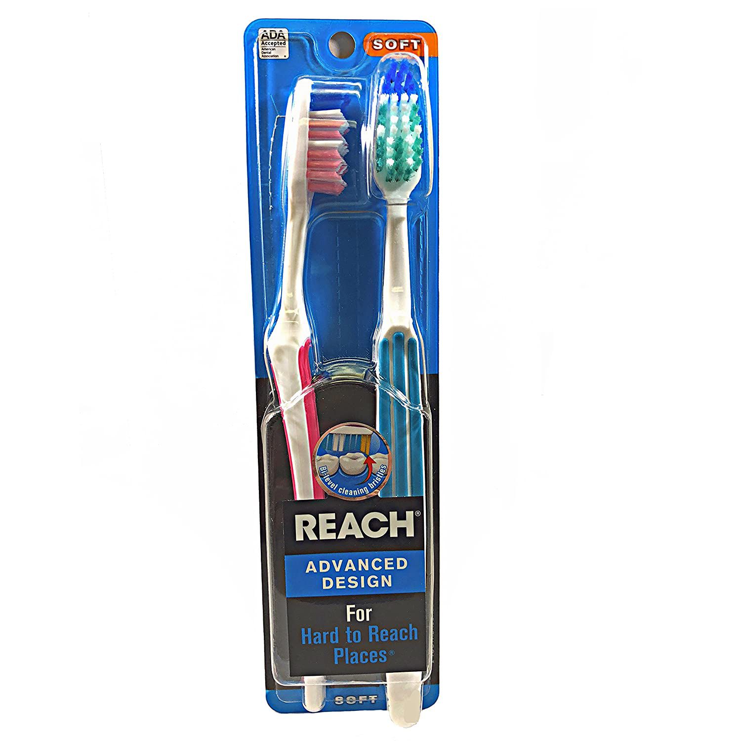 REACH Advanced Design Toothbrushes