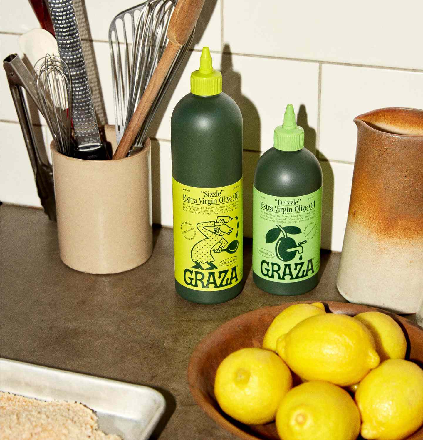Graza “Drizzle” & “Sizzle” Extra Virgin Olive Oil