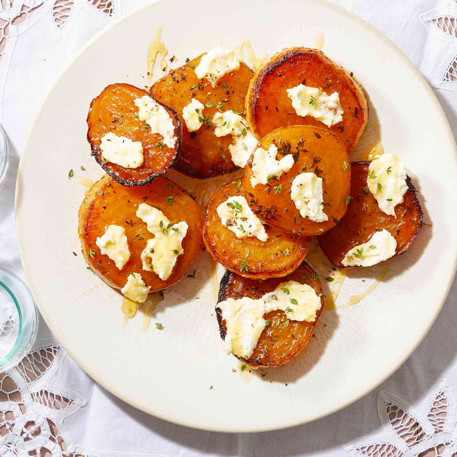 Melting Beets with Ricotta