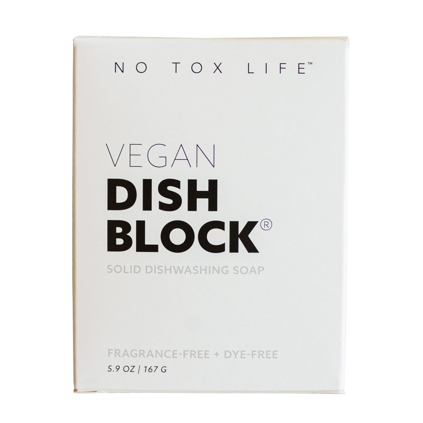 No Tox Life DISH BLOCK® solid dish soap