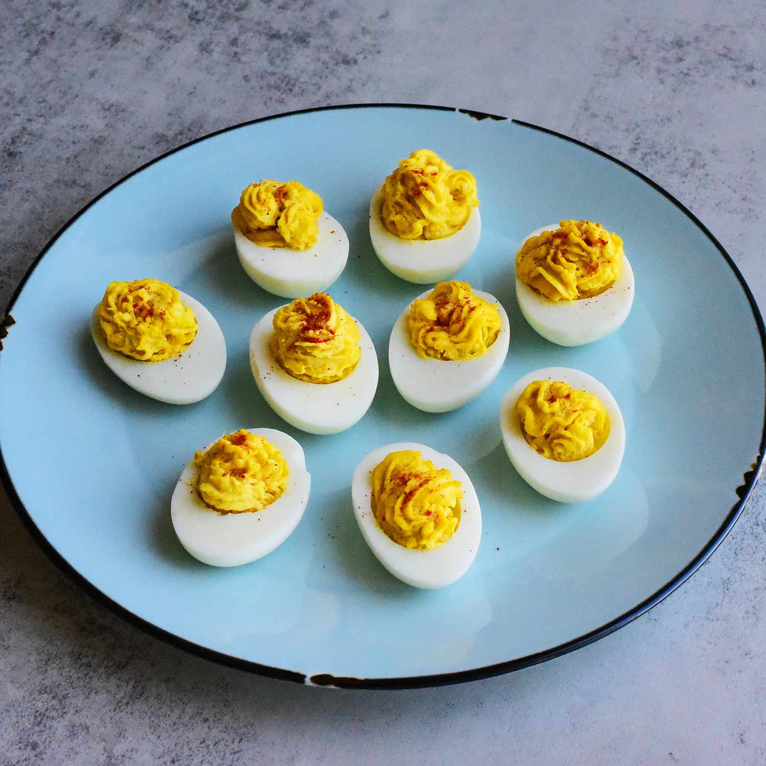 Deviled Eggs with Crabmeat