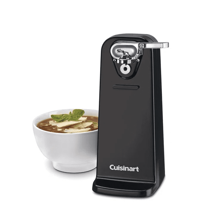 Black Cuisinart Deluxe Stainless Steel Electric Can Opener