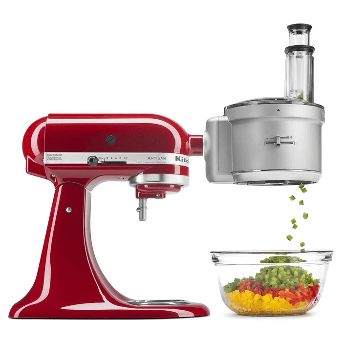 KitchenAid Food Processor with Commercial Style Dicing Kit Attachment