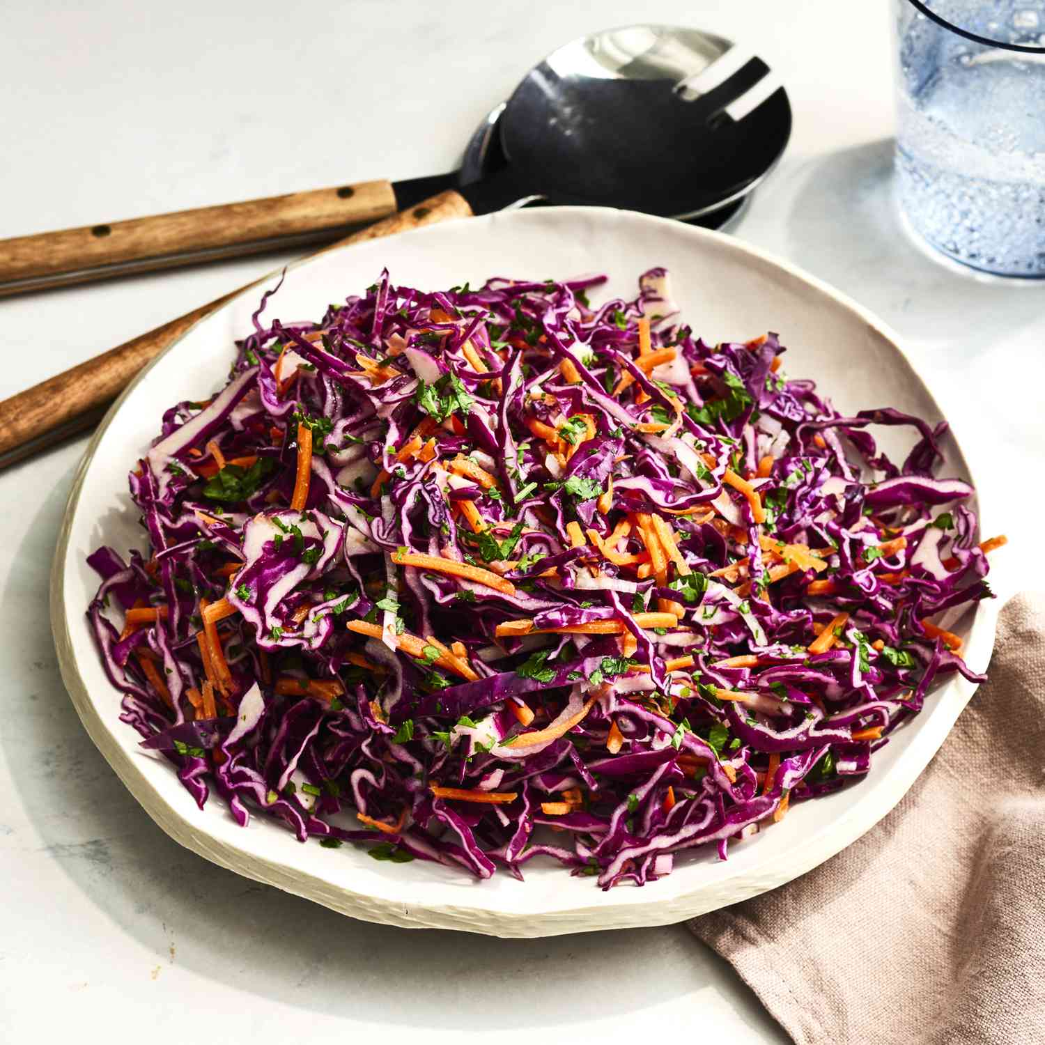 Red Cabbage Coleslaw 