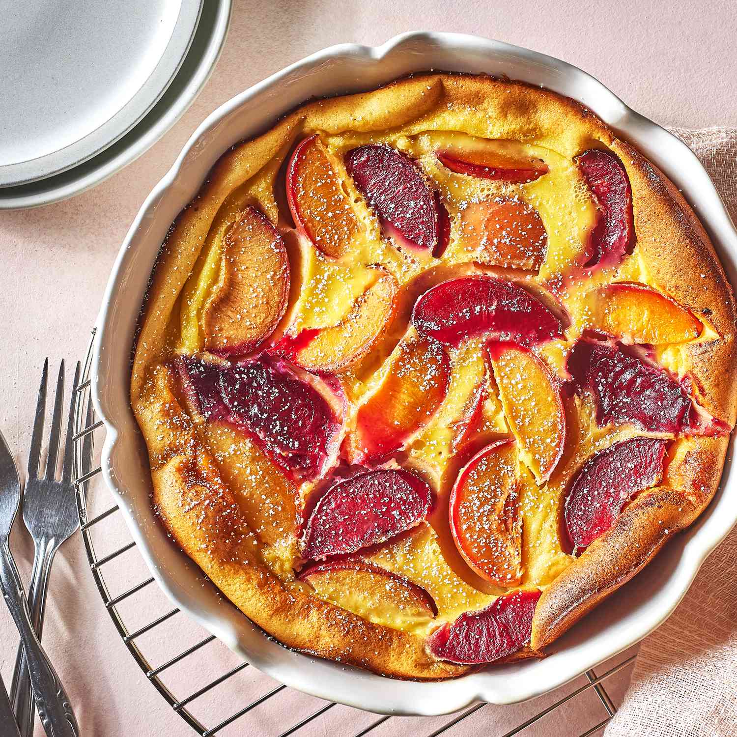 My Plum Clafoutis Is an Ode to My Late Father 