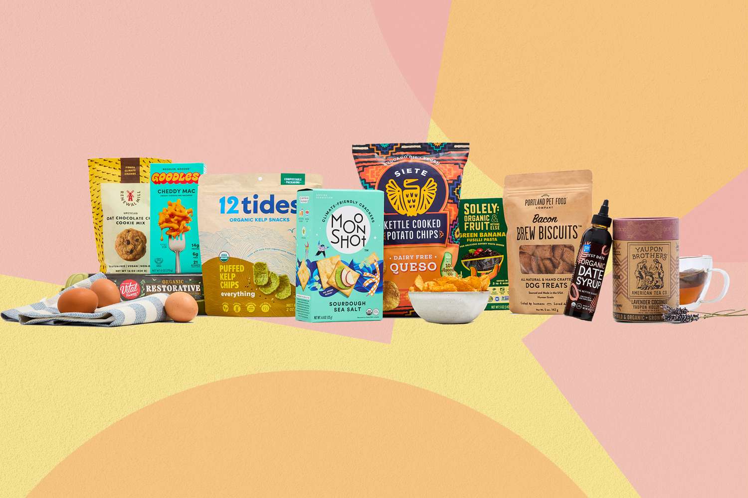 a group shot of Whole Foods' 2023 food trends items