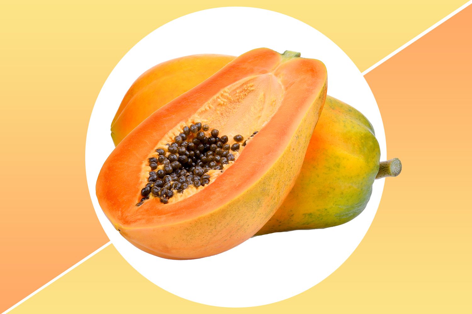 a photo of a papaya