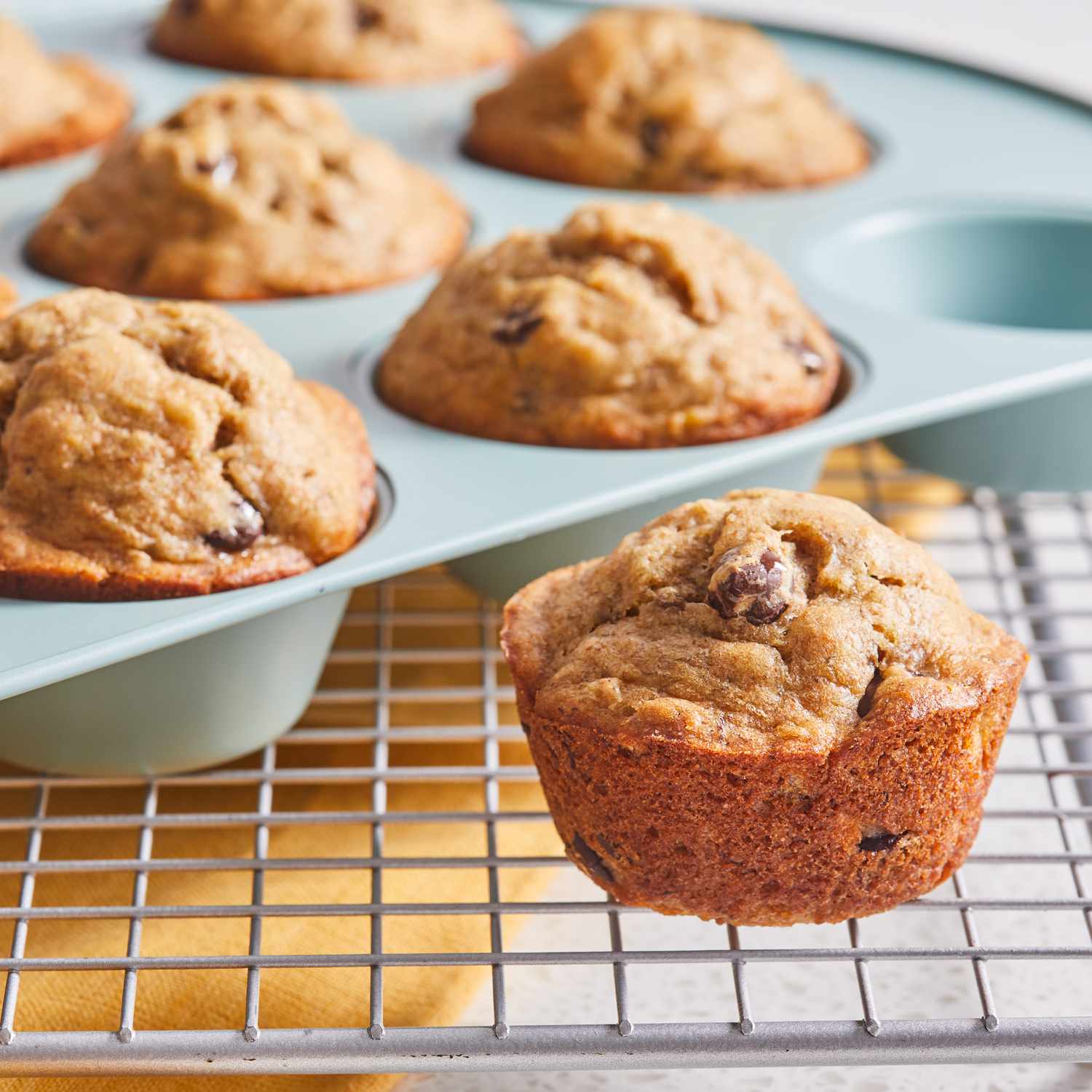 a recipe photo of the Banana Muffins