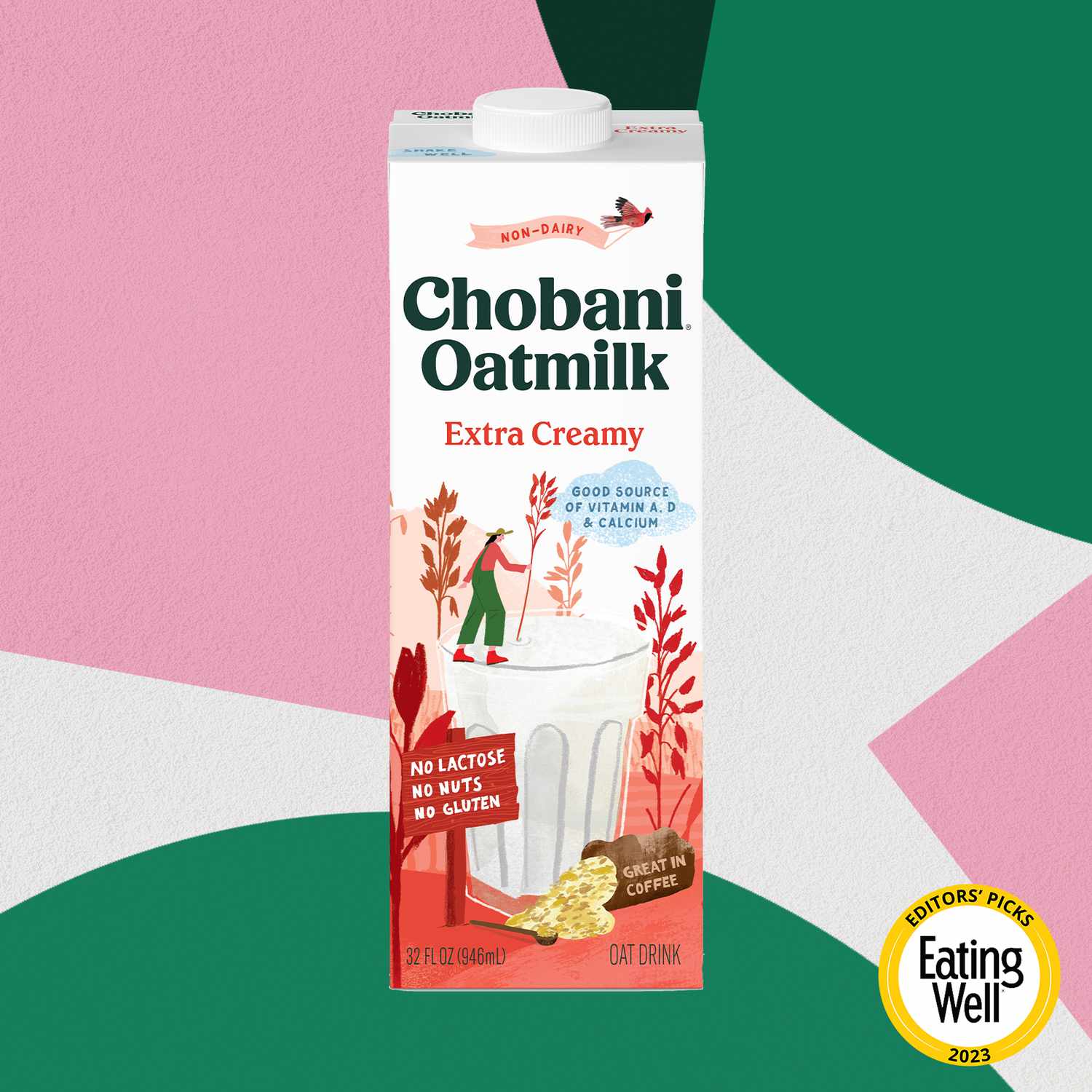 a photo of the Chobani extra creamy oat milk