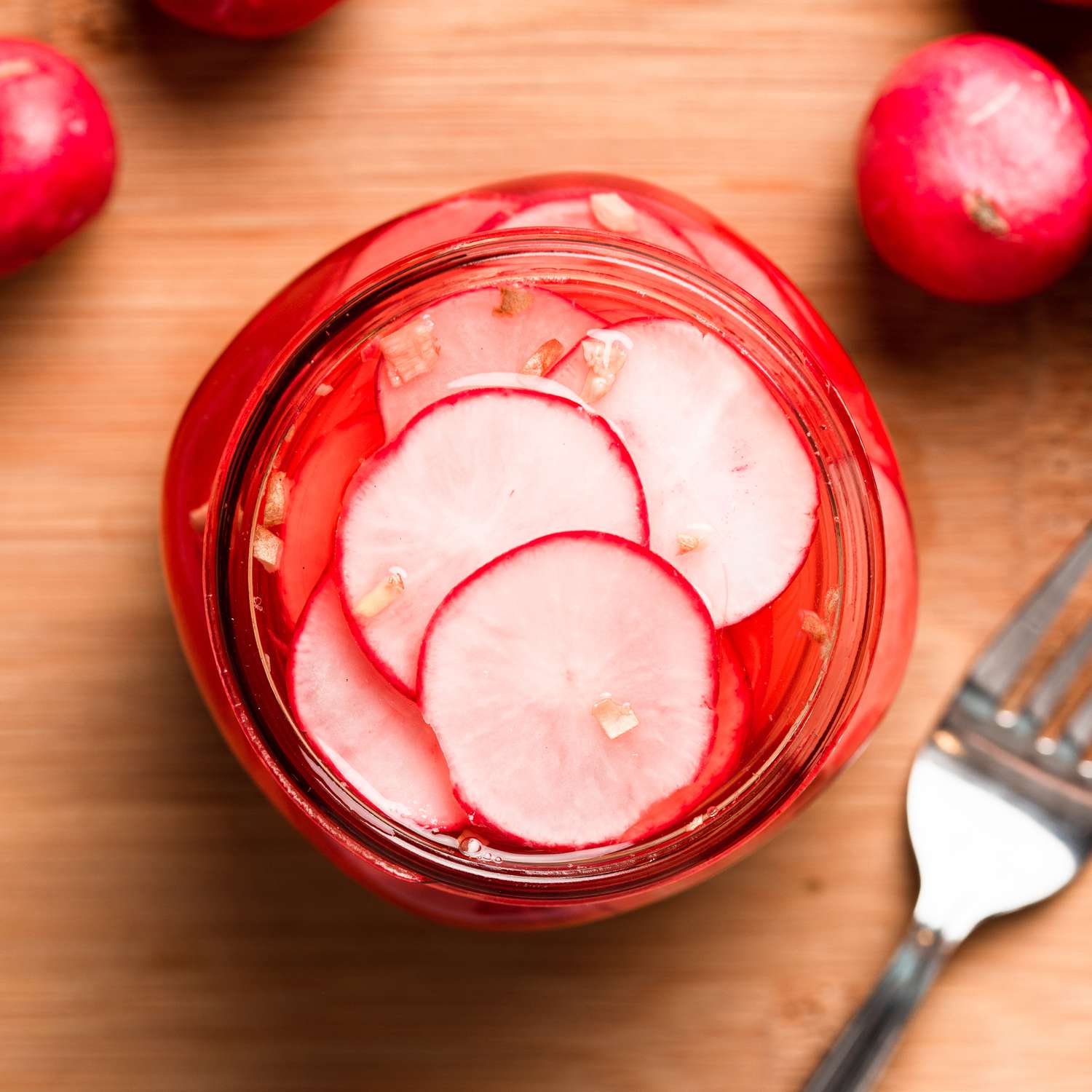 a recipe photo of the Pickled Radishes