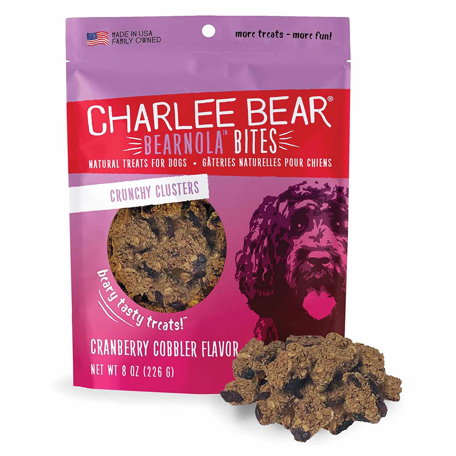 Charlee Bear "Cranberry" Bearnola Bites