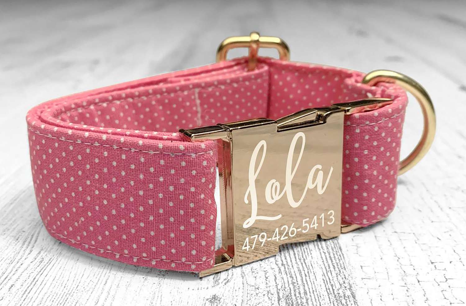 personalized pet collar