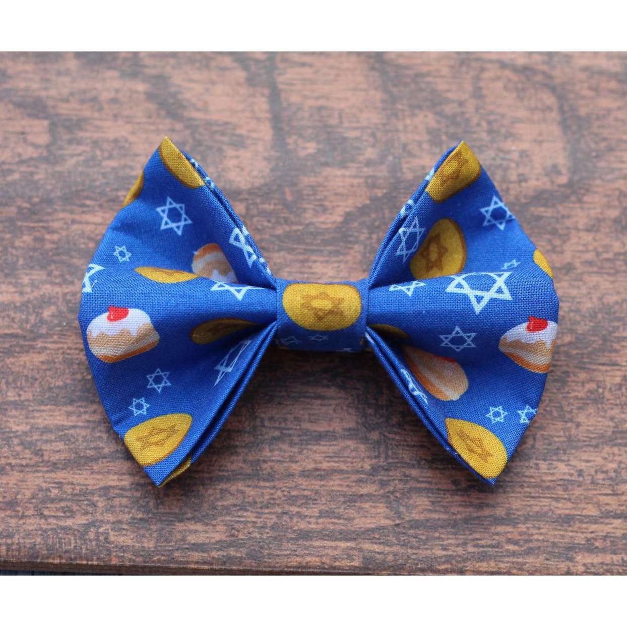 hanukkah dog bow tie