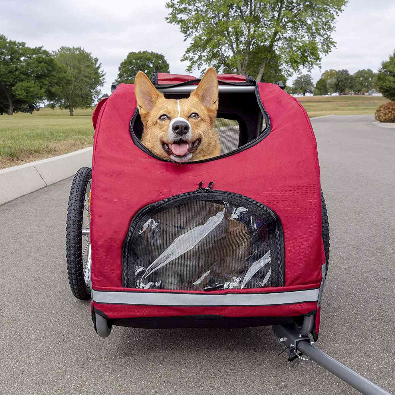 pet-safe-happy-ride-aluminum-dog-bike-trailer